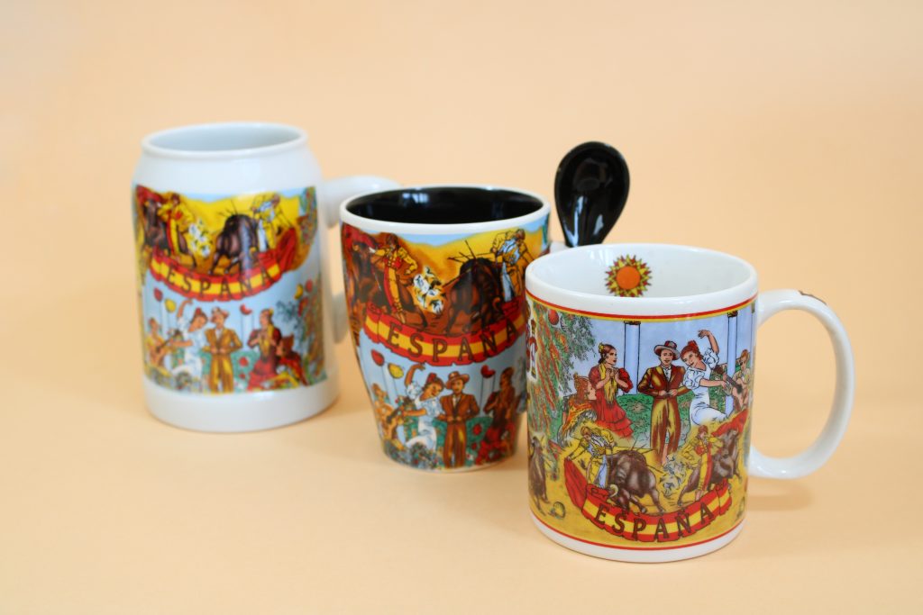 souvenirs de porcelana para tiendas